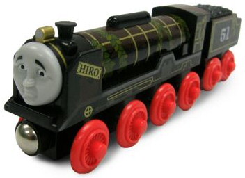 hiro wooden train