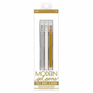 Modern Gel Pens 3pk