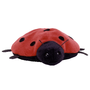 Lucky the Ladybug Beanie Baby, from Ty and Totally Thomas Inc.