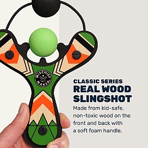 Mischief Maker Slingshot - Classic Series - Green