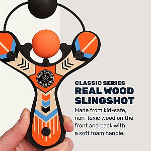 Mischief Maker Slingshot - Classic Series - Orange