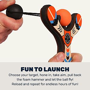 Mischief Maker Slingshot - Classic Series - Orange